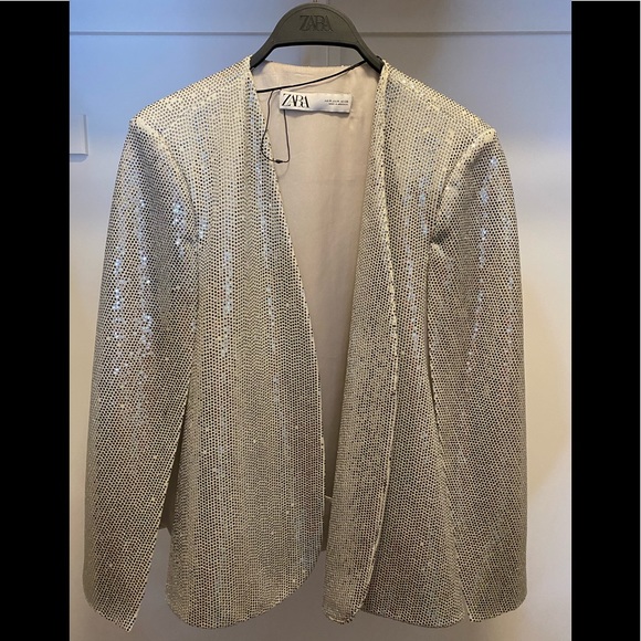 Zara shiny jacket - Picture 2 of 4